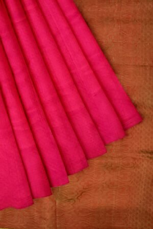 Plain Pure Silk Saree