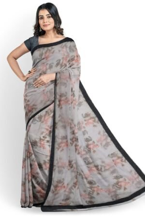 Organza Printed Saree