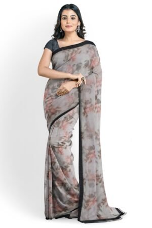 Organza Printed Saree