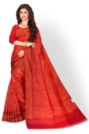 Cotton Net saree